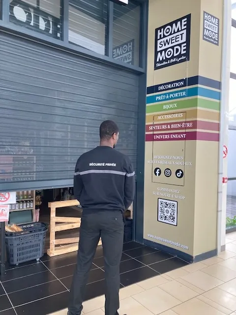 surveillance au magasin Home Sweet Mode