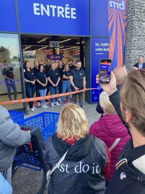 ouverture du magasin B&M Calais